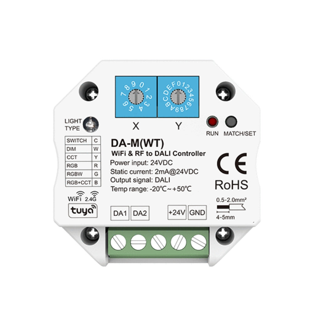 WiFi & RF DALI-Controller für DT6/DT8 Steuerung (24V DC)