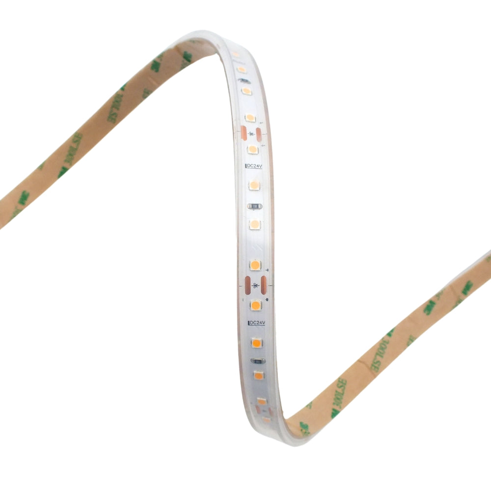 Effizienter 24V Sauna LED-Streifen 4,8 W/m IP65 173 lm/W