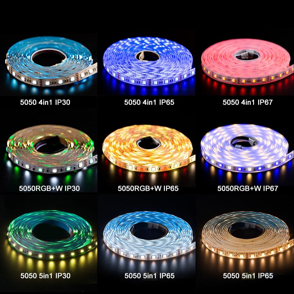 5 in 1 RGBCCT 12V, 30 LEDs/m, 5 Meter