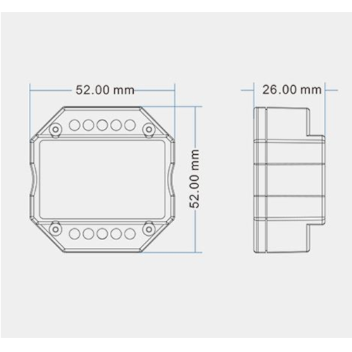 LED RF-Dimmer Wandeinsatz