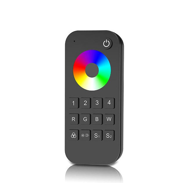 4-Zonen RF-Fernbedienung für RGB/RGBW-Controller 2,4 GHz