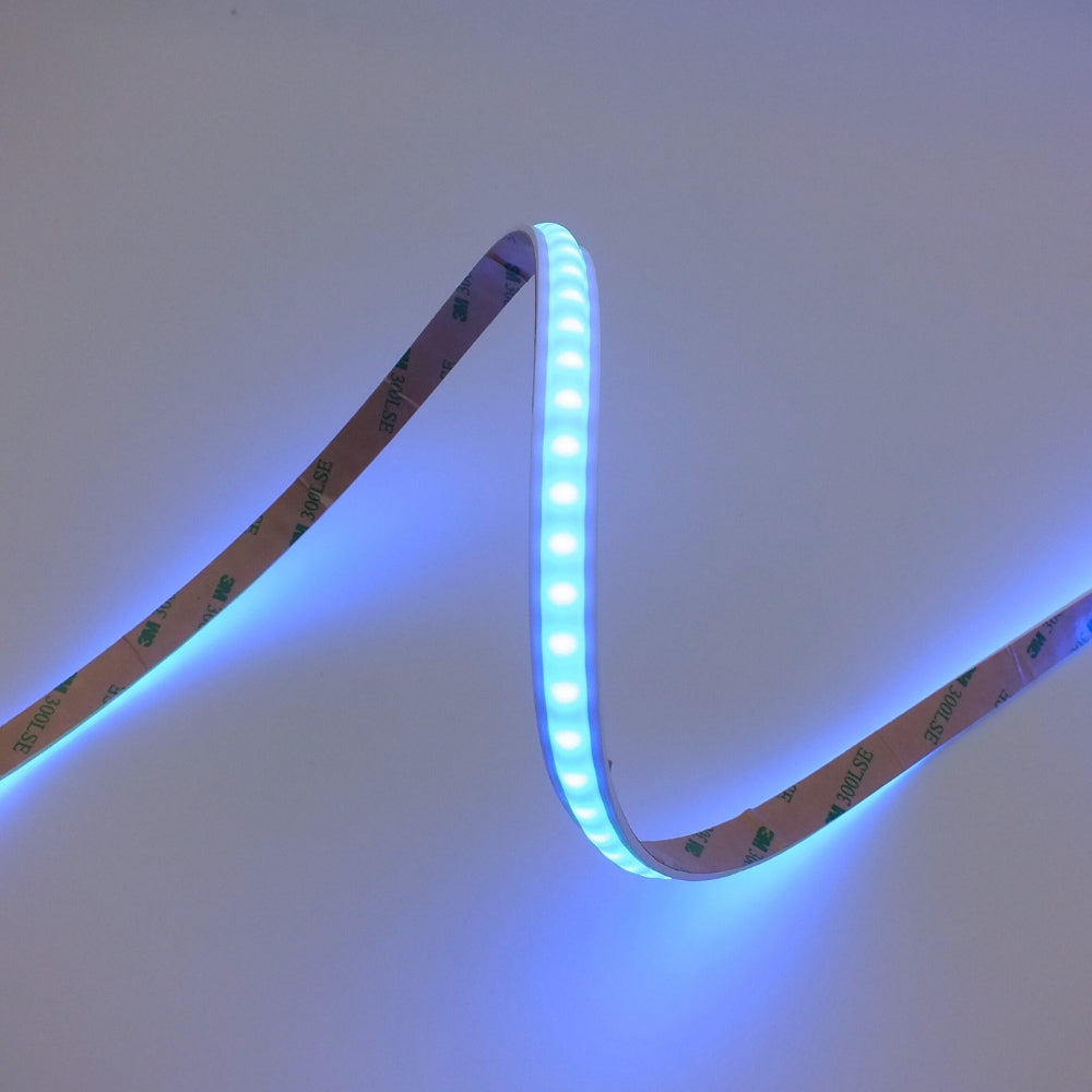 5m Premium COB LED-Streifen 24V RGB 15W/m 12mm