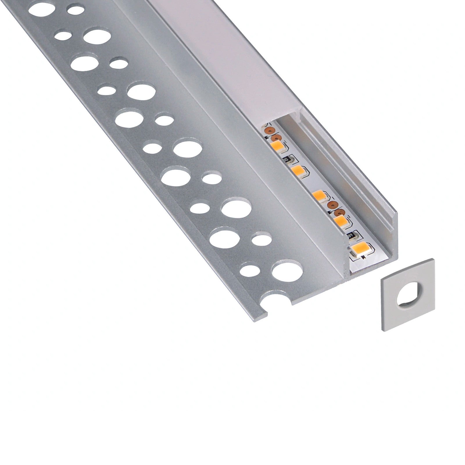 2m Aluminium LED-Fliesenprofil