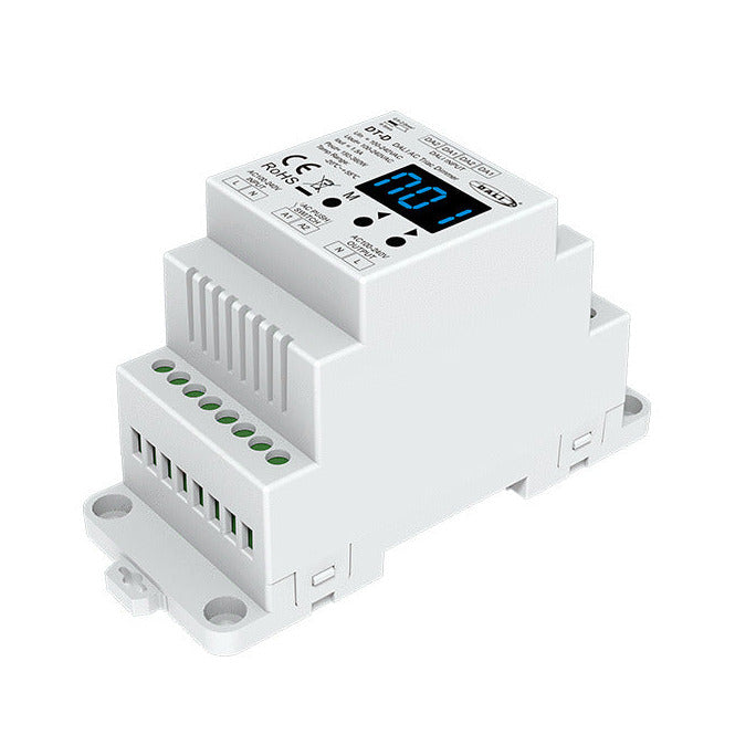 Dali 220V Hutschienendimmer, Phasenan- und Phasenabschnittsdimmer 150-360W