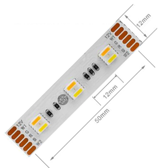 5 in 1 RGB+CCT 24V, 60 LEDs/m, 5 Meter