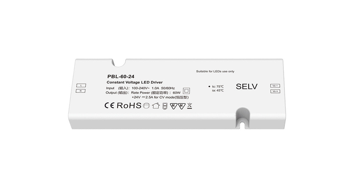12-24V Steckernetzteil für LED-Beleuchtung verschiedene Steuermethoden 60W