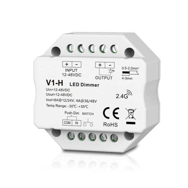 LED RF-Dimmer Wandeinsatz