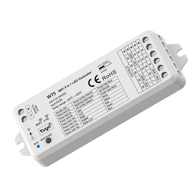 Wi-Fi und RF Controller RGB/RGBW/RGB+CCT