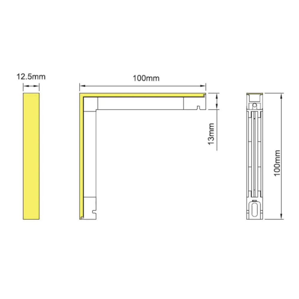 Modulare LED Leisten warmweiß 3000K