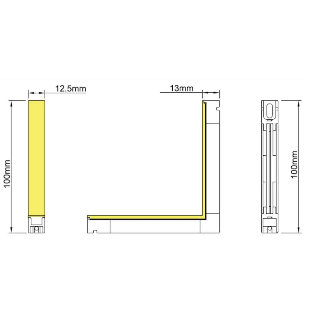 Modulare LED Leisten warmweiß 3000K