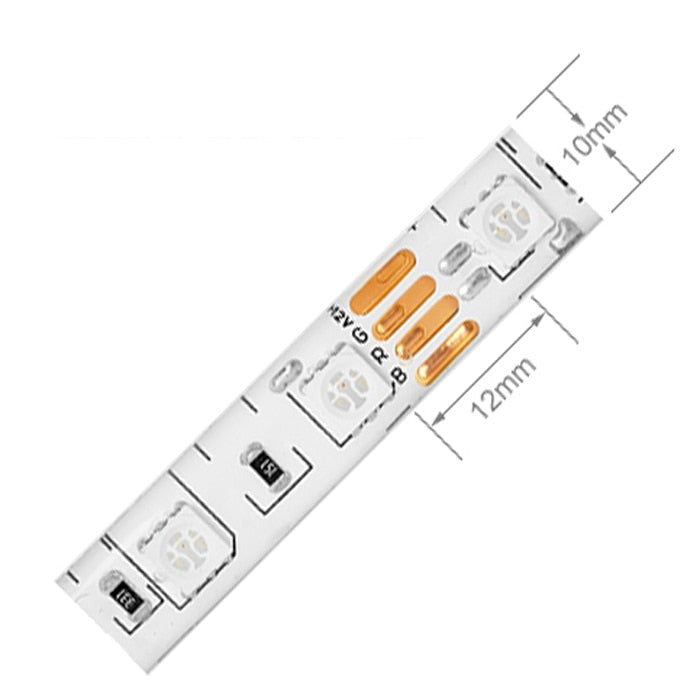 RGB 12V, 60 LEDs/m, 5 Meter