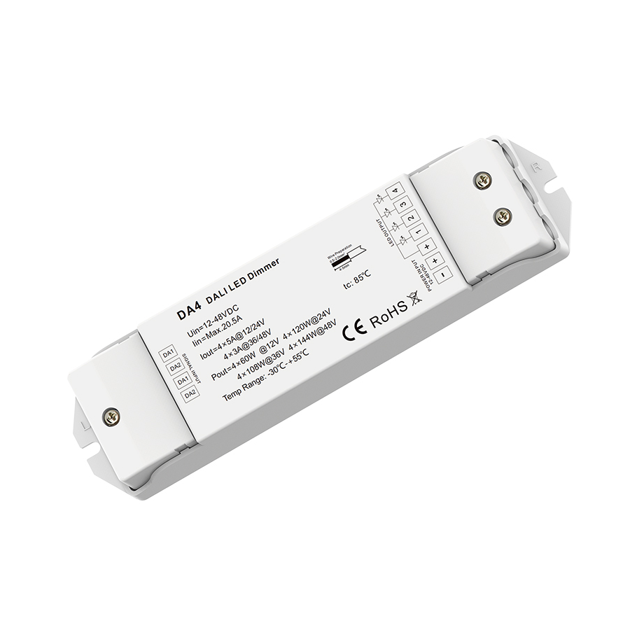 DALI LED Dimmer 4 Kanäle