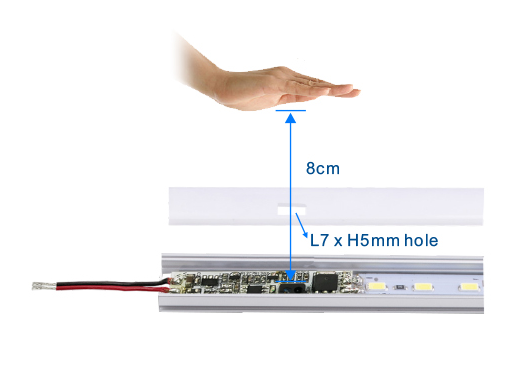 LED Hand-Sensor