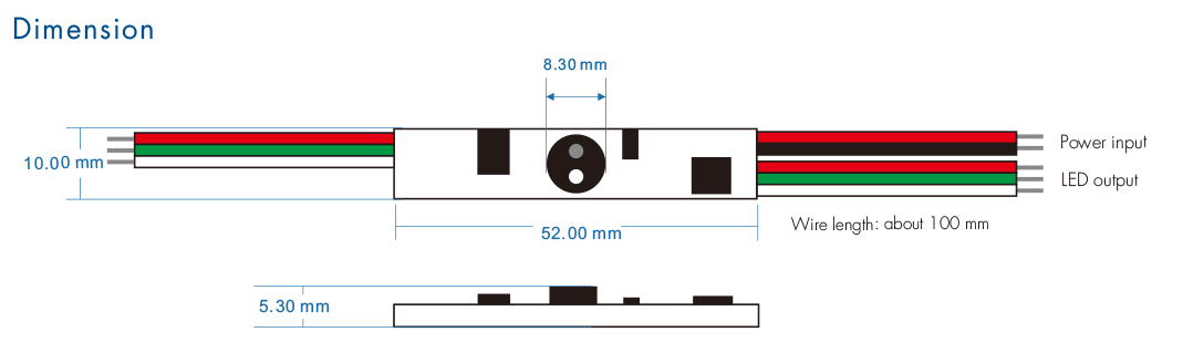 LED Handsensor und CCT Dimmer