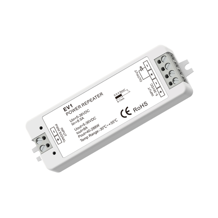 LED Power Repeater 5-36V, 1CH*8A