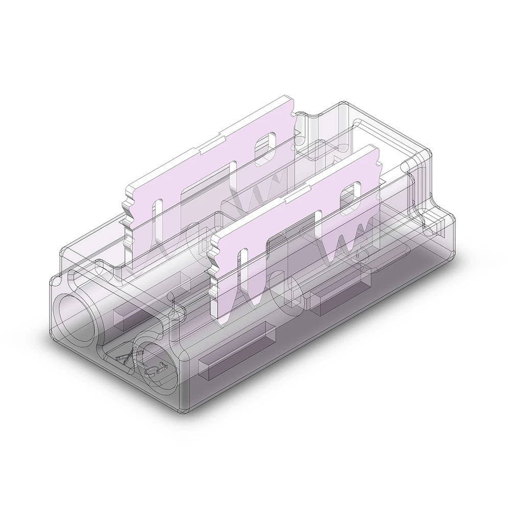 Verschiedene LED Konnektoren für 2-Pin COB LED-Stripes 5mm