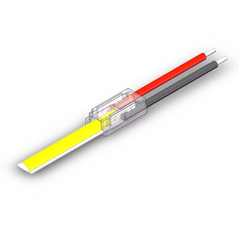 Verschiedene LED Konnektoren für 2-Pin COB LED-Stripes 5mm