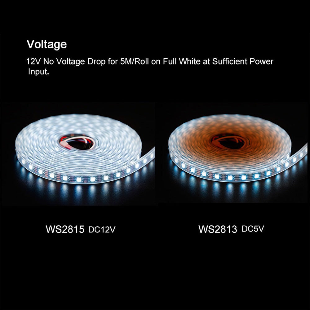 WS2815 12V LED-Stripe mit redundanter Datenleitung